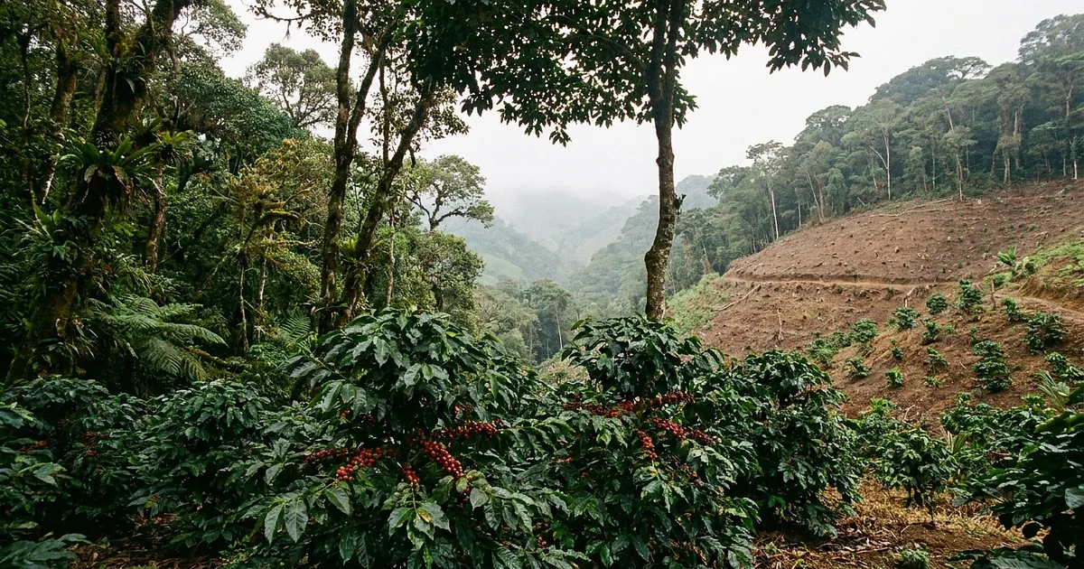 Caffè e deforestazione: cosa cambia con l'EUDR a fine 2026