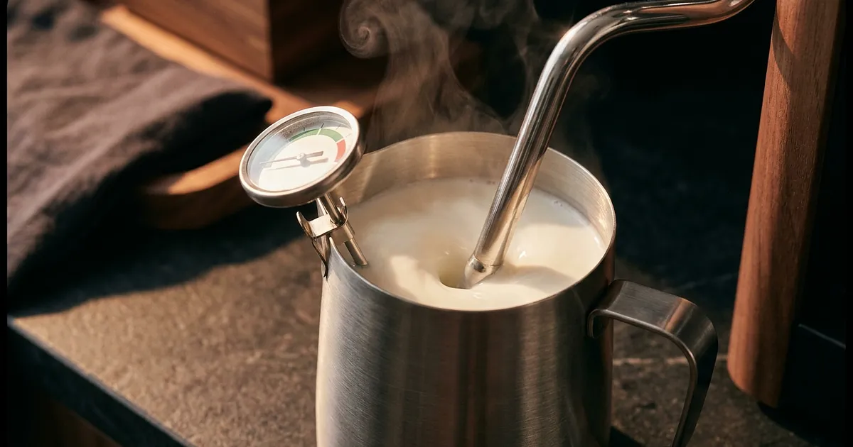 Milchtemperatur beim Cappuccino: warum du vor dem Kochen aufhörst