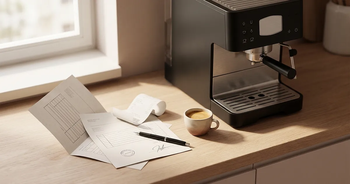 Garantie beim Kaffeevollautomat: was sie wirklich abdeckt (und was nicht)