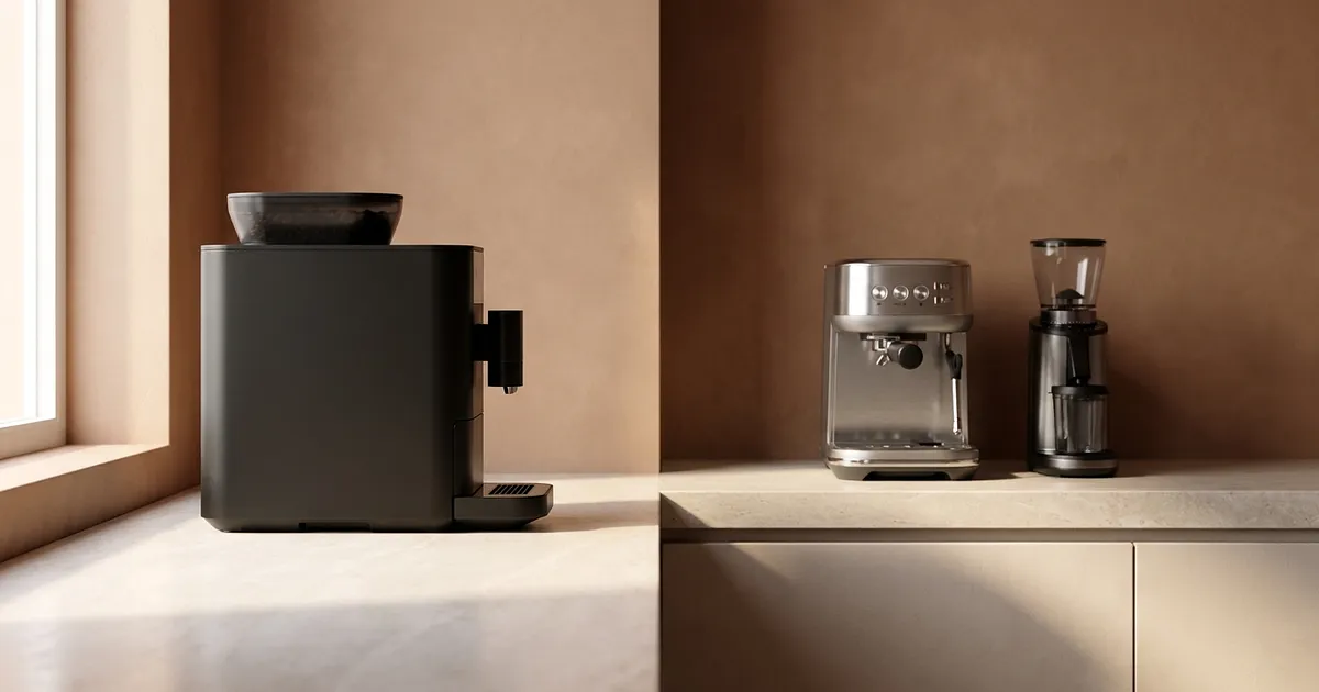 Kaffeevollautomat mit integriertem Mahlwerk oder separate Kaffeemühle: So wählst du für Espresso