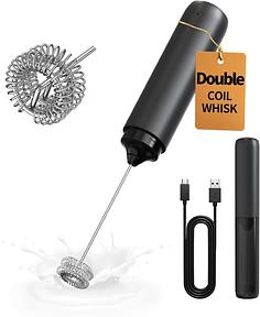 CIRCLE JOY Mousseur à Lait Électrique Rechargeable