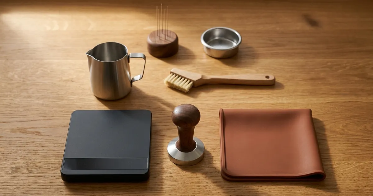 Accessoires barista : quoi acheter en premier quand on débute