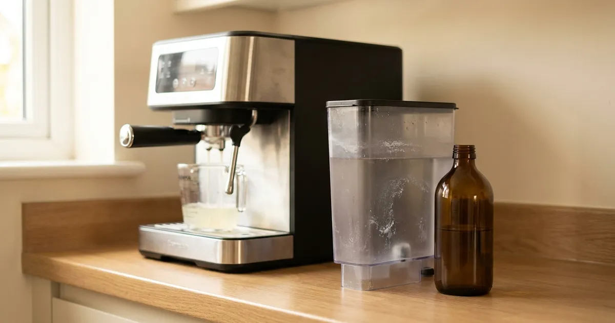 Descaling a coffee machine: how often, with what, and what it really costs