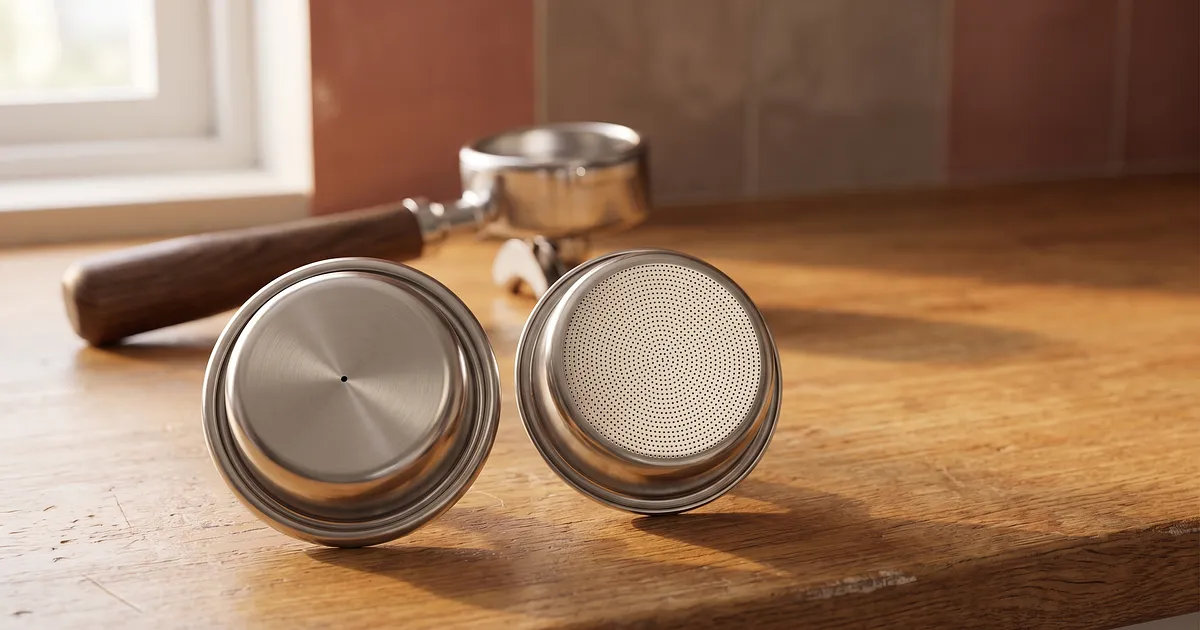 Panier pressurisé machine expresso : comment le reconnaître
