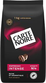 Carte Noire Café en Grains Espresso, Intensité 10, 100% Arabica, Torréfaction Brune, 1 kg
