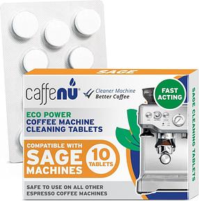 Caffenu Sage Compatible Pastilles de Nettoyage x 10