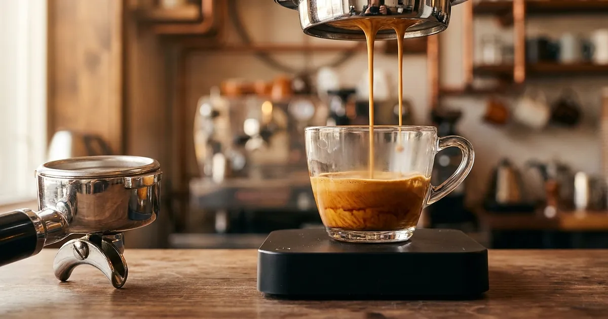 Rapporto di estrazione: quanto caffè macinato per quanto espresso in tazza