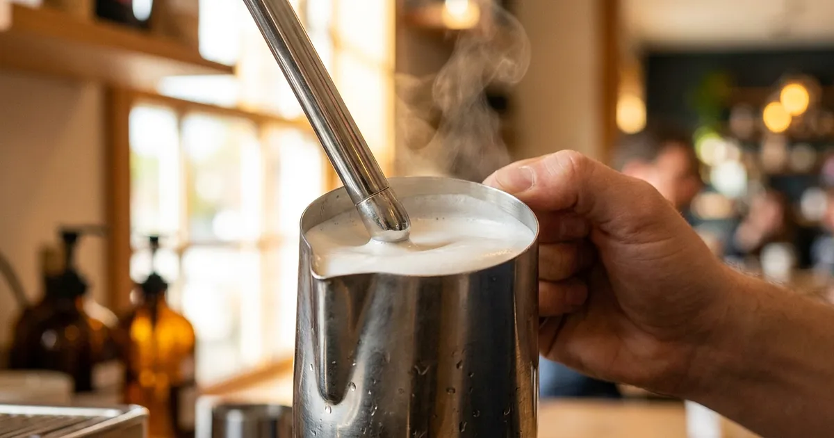 Montare il latte: la tecnica spiegata gesto per gesto