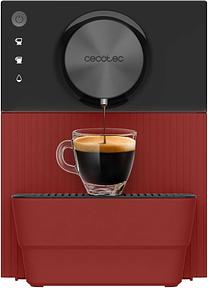 Cecotec Machine à Café Superautomatique Compacte Cremmaet Cube Rouge
