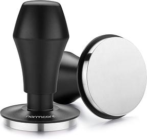 Normcore Tamper à café expresso V4 58,5 mm à ressort calibré (6,8/11,3/13,6 kg)