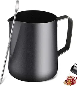 TechKen — pichet à lait inox 350 / 600 / 900 ml